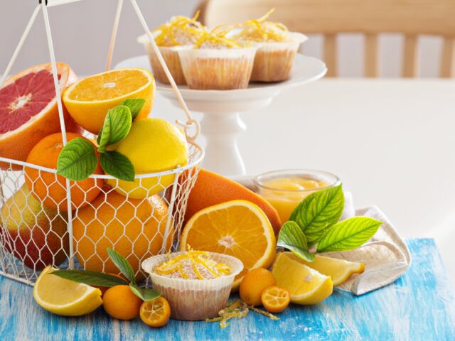 Baking with citrus fruits